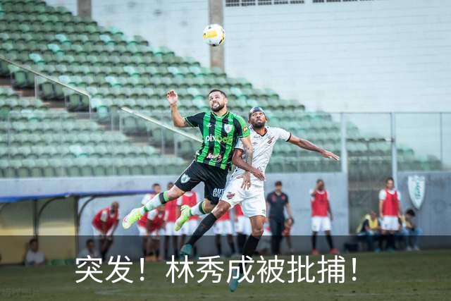 突发！林秀成被批捕！